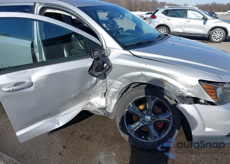 2014 Dodge Journey Crossroad из США, поврежденный, VIN 3C4PDCGG1ET260778